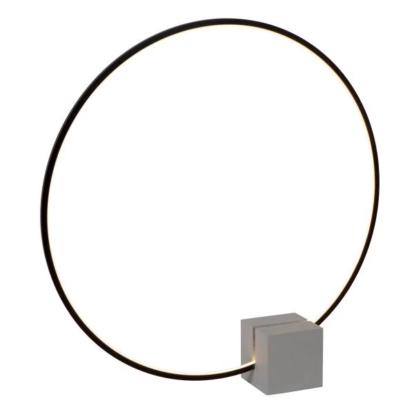 Lucide CIRKELIS - Tischlampe - Ø 83 cm - LED Dim. - 1x24W 3000K - Schwarz - detail 1